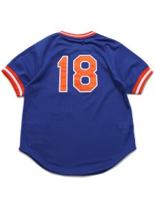 画像2: 【送料無料】MITCHELL & NESS AUTHENTIC MESH BP-DARRYL.S 86 #18 METS (2)