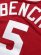 画像6: 【送料無料】MITCHELL & NESS AUTHENTIC MESH BP-JOHNNY.B 83 #5 REDS (6)