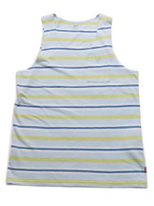 画像1: 【MEGA SALE】LEVI'S POCKET FASHION TANK-SUNS OUT SKYWAY STRIPE (1)