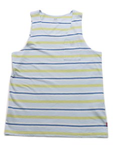 画像1: 【SALE】LEVI'S POCKET FASHION TANK-SUNS OUT SKYWAY STRIPE (1)