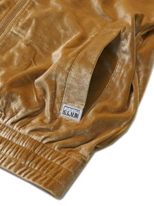 画像3: 【SALE】PRO CLUB VELOUR TRACK JACKET CHOCO BROWN (3)