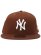 画像2: 【SALE】NEW ERA 59FIFTY NUANCE COLOR YANKEES DARK MOCHA (2)