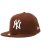 画像1: NEW ERA 59FIFTY NUANCE COLOR YANKEES DARK MOCHA (1)