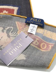 画像3: 【SALE】【送料無料】POLO RALPH LAUREN OVERLAPPING PATCHES SCARF (3)