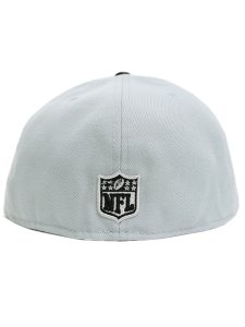 画像4: NEW ERA 59FIFTY NFL LAS VEGAS RAIDERS GREY/BLACK (4)