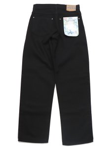 画像2: 【送料無料】PRISON BLUES BLACK RINSED BASIC RELAXED FIT JEAN (2)