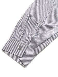 画像4: 【送料無料】PRISON BLUES HICKORY L/S BUTTON FRONT SHIRT (4)