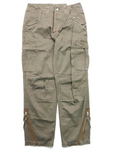 画像1: 【送料無料】mnml ZIPPER DENIM CARGO PANTS (1)