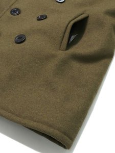 画像5: 【SALE】【送料無料】SCHOTT 740US PEACOAT OLIVE (5)