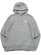 画像1: NIKE CLUB PULLOVER BB HOODIE-DK GREY HEATHER (1)