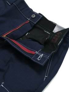 画像4: 【SALE】DICKIES SKATE RIPSTOP CARGO PANT-INK NV/WH STITC (4)