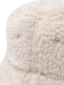 画像4: NEW HATTAN BOA FLEECE BUCKET HAT-OFF WHITE (4)