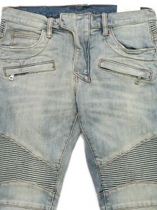 画像3: 【SALE】mnml M14 STRETCH DENIM LIGHT BLUE (3)