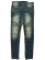 画像1: 【送料無料】mnml M14 STRETCH DENIM BLUE (1)