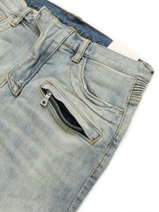 画像6: 【SALE】mnml M14 STRETCH DENIM LIGHT BLUE (6)