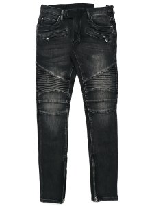 画像1: 【送料無料】mnml M14 STRETCH DENIM BLACK (1)