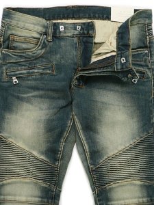 画像4: 【SALE】mnml M14 STRETCH DENIM BLUE (4)