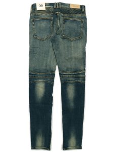 画像2: 【SALE】mnml M14 STRETCH DENIM BLUE (2)