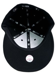 画像5: NEW ERA LP 59FIFTY LOS ANGELES DODGERS BLK/WHT (5)