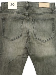 画像5: 【送料無料】mnml X145 STRETCH DENIM GREY (5)