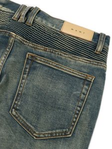 画像7: 【SALE】mnml M14 STRETCH DENIM BLUE (7)