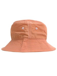 画像2: NEW HATTAN WHITE STITCHING POLY BUCKET HAT (2)