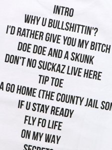 画像4: 【SALE】PRO CLUB SUGA FREE ALBUM COVER TEE (4)