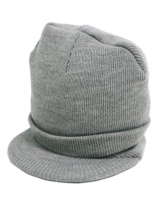 画像1: VISOR BEANIE-GREY (1)