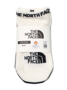 画像5: 【KIDS】THE NORTH FACE KIDS ANKLE 3P SOCKS BLACK MULTI (5)