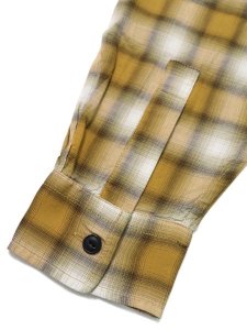 画像6: 【SALE】SCHOTT OMBRE PLAID L/S SHIRT (6)