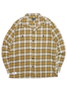画像1: 【SALE】SCHOTT OMBRE PLAID L/S SHIRT (1)