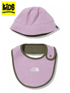画像1: 【SALE】【KIDS】THE NORTH FACE BABY HAT & BIB SET (1)