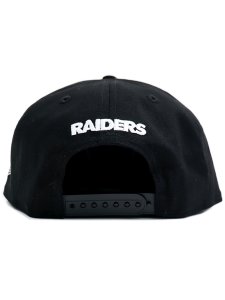 画像5: NEW ERA 9FIFTY NFL LV RAIDERS SHIELD LOGO BK/WH (5)