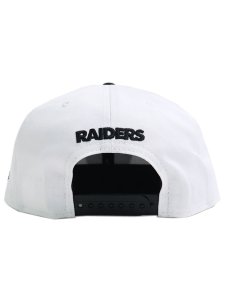 画像5: NEW ERA 9FIFTY NFL LV RAIDERS SHIELD LOGO WH/BK (5)