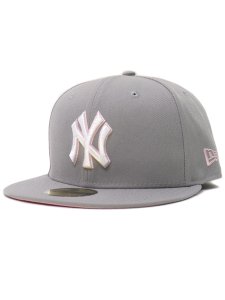 画像2: NEW ERA 59FIFTY CS YANKEES UV/PNK FBM GRY/PNK (2)