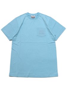 画像1: PRO CLUB COZY CLUB POCKET TEE ICY BLUE (1)