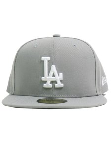 画像2: NEW ERA 59FIFTY LA DODGERS GREY/WHITE (2)