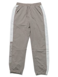 画像1: 【送料無料】PRO CLUB FULL COURT WINDBREAKER PANTS GREY/WHITE (1)