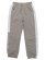 画像1: 【送料無料】PRO CLUB FULL COURT WINDBREAKER PANTS GREY/WHITE (1)