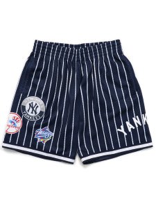 画像1: 【送料無料】MITCHELL & NESS CITY COLLECTION MESH SHORT YANKEES (1)