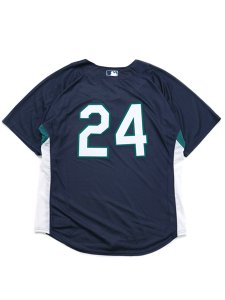 画像2: 【送料無料】MITCHELL & NESS AUTHENTIC MESH BP-MARINERS 10 #24 KEN.G (2)