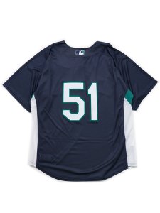 画像2: 【送料無料】MITCHELL & NESS AUTHENTIC MESH BP-MARINERS 10 #51 ICHIRO (2)