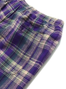 画像4: 【MEGA SALE】HUF CORTLAND FLANNEL EASY SHORT (4)
