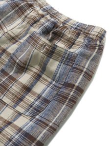 画像4: 【MEGA SALE】HUF CORTLAND FLANNEL EASY SHORT (4)