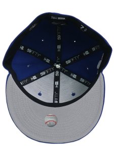 画像7: 【SALE】NEW ERA 59FIFTY SIDE PATCH BLUE JAYS GREY UV (7)