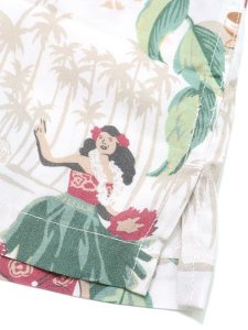 画像5: 【SALE】REYN SPOONER HULA SHOW RAYON CAMP SHIRTS (5)