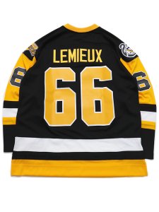 画像2: 【送料無料】MITCHELL & NESS NHL JERSEY PENGUINS 1991 #66 M.LEMIEUX (2)