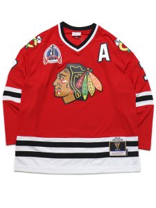 画像1: 【送料無料】MITCHELL & NESS NHL JERSEY BLACKHAWKS 1991 #7 C.CHELIOS (1)