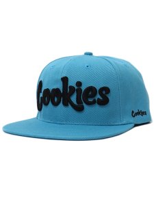 画像1: COOKIES CLOTHING ORIGINAL TWILL SNAPBACK CAP COOKIE BL/BK (1)