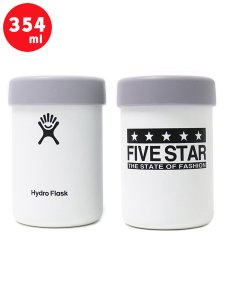 画像1: Hydro Flask BEER FIVE STAR 12 OZ COOLER CUP-WHITE (1)